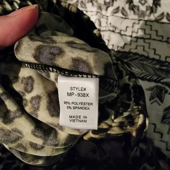 NWT Zenana plus size leopard print drawstring lounge shorts sizes 1x And 2x - Picture 6 of 10